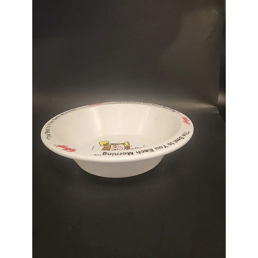 Vintage‎ Kelloggs Cereal Bowl: Rice Bubbles, Snap Crackle Pop